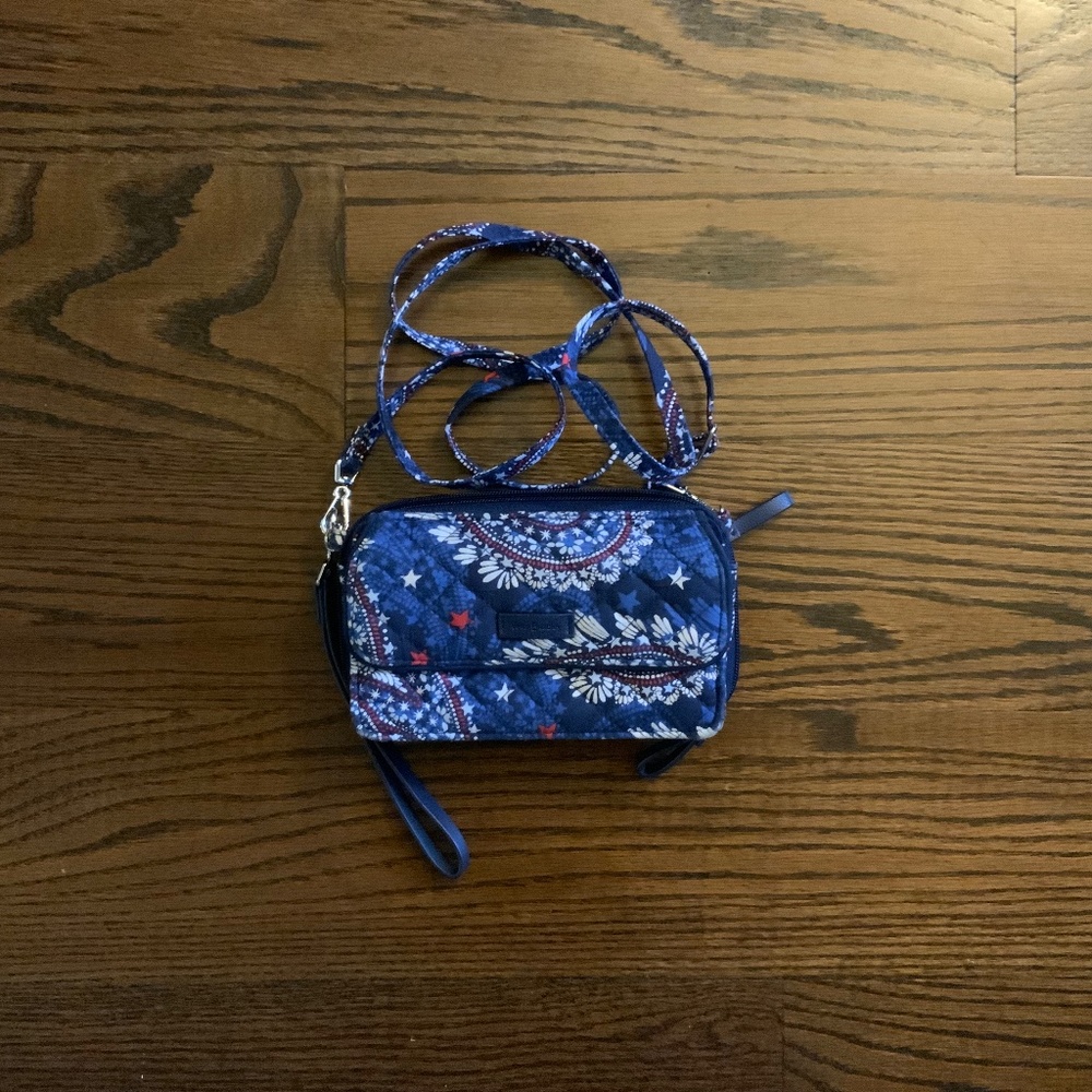 Vera Bradley Fireworks Paisley Crossbody Bag